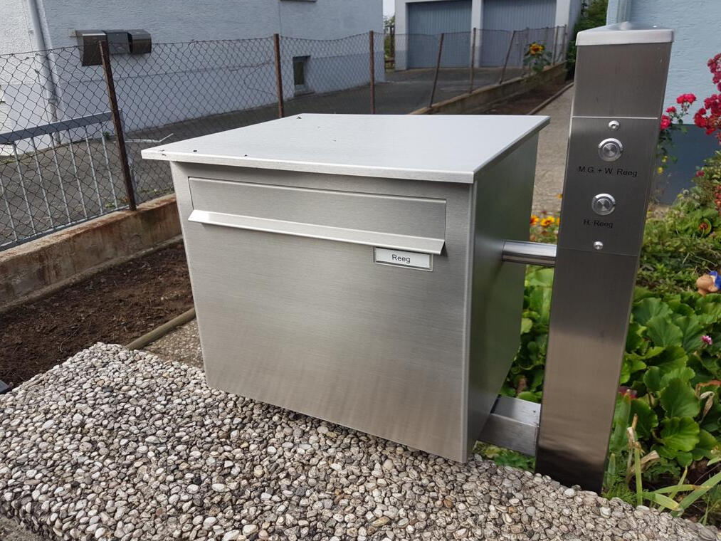Briefkästen und Mülltonnenboxen Briefkästen und Mülltonnenboxen